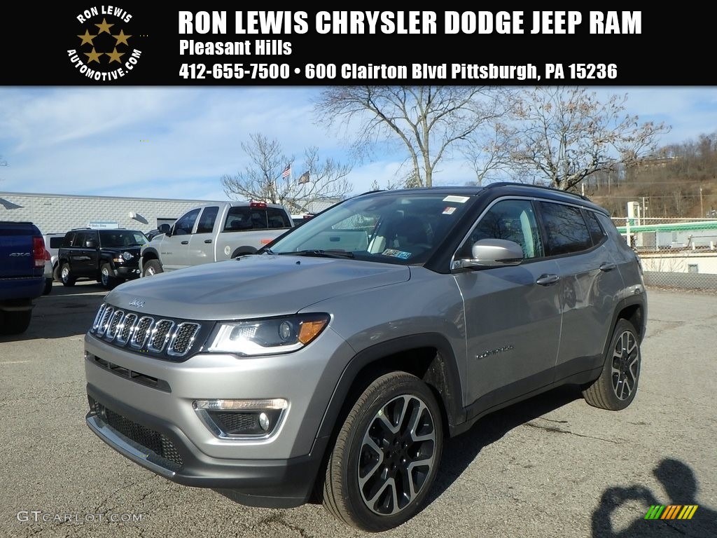 2018 Compass Limited 4x4 - Billet Silver Metallic / Black photo #1