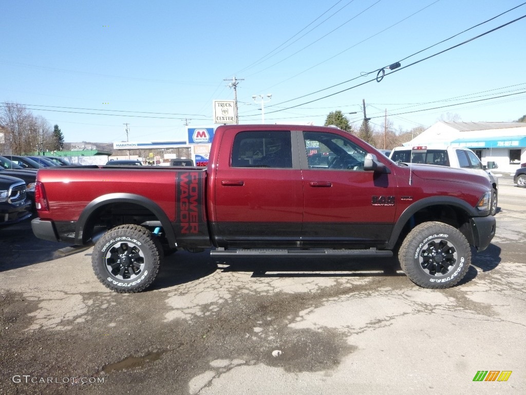 Delmonico Red Pearl 2018 Ram 2500 Power Wagon Crew Cab 4x4 Exterior Photo #125684009