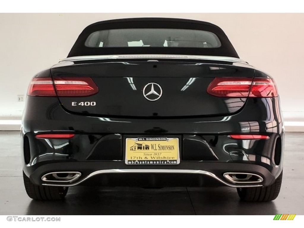 2018 E 400 Convertible - Emerald Green Metallic / Saddle Brown/Black photo #4