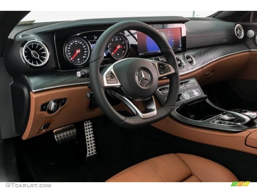 2018 E 400 Convertible - Emerald Green Metallic / Saddle Brown/Black photo #6