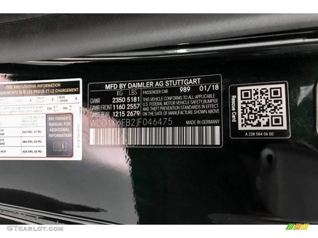 2018 E 400 Convertible - Emerald Green Metallic / Saddle Brown/Black photo #10