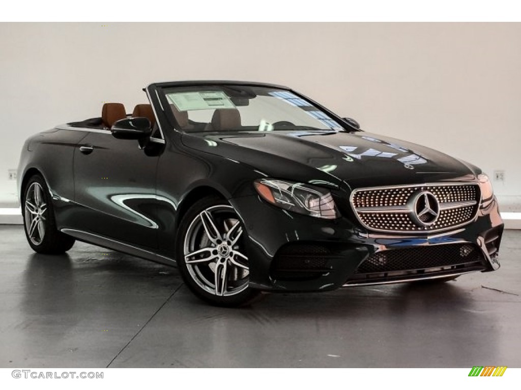 2018 E 400 Convertible - Emerald Green Metallic / Saddle Brown/Black photo #12
