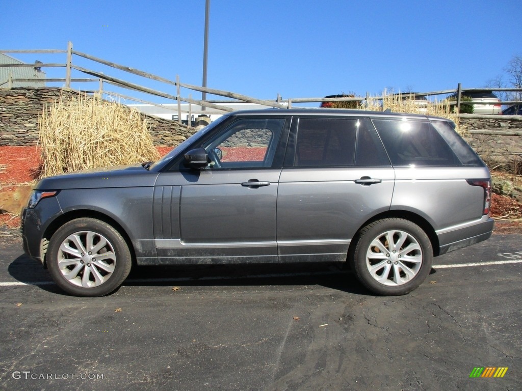 2016 Range Rover HSE - Corris Grey Metallic / Ebony/Ivory photo #6