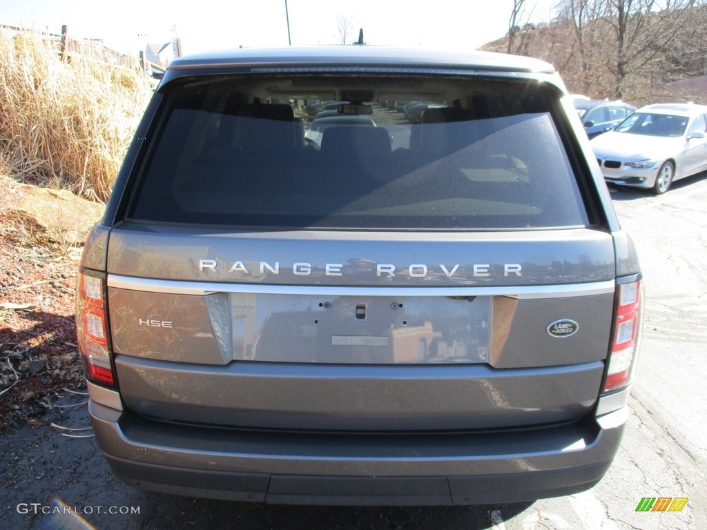 2016 Range Rover HSE - Corris Grey Metallic / Ebony/Ivory photo #7