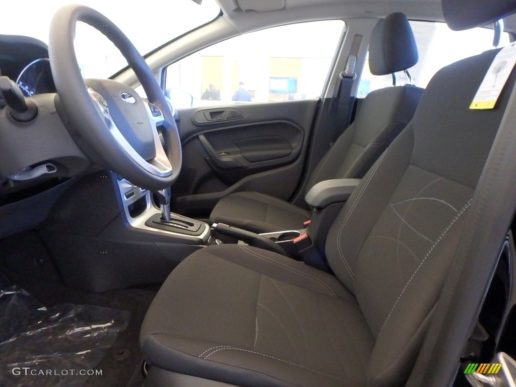 2018 Fiesta SE Sedan - Shadow Black / Charcoal Black photo #6