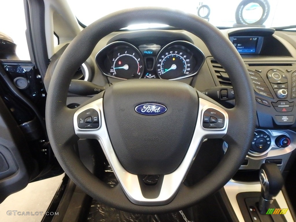 2018 Fiesta SE Sedan - Shadow Black / Charcoal Black photo #14