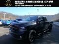2018 Brilliant Black Crystal Pearl Ram 1500 Sport Crew Cab 4x4  photo #1