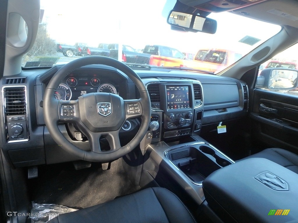 2018 1500 Sport Crew Cab 4x4 - Brilliant Black Crystal Pearl / Black photo #12