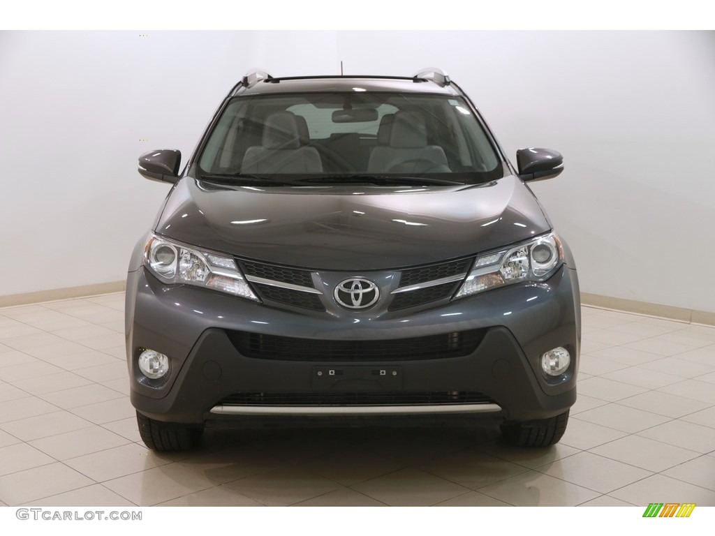 2015 RAV4 XLE AWD - Magnetic Gray Metallic / Ash photo #2