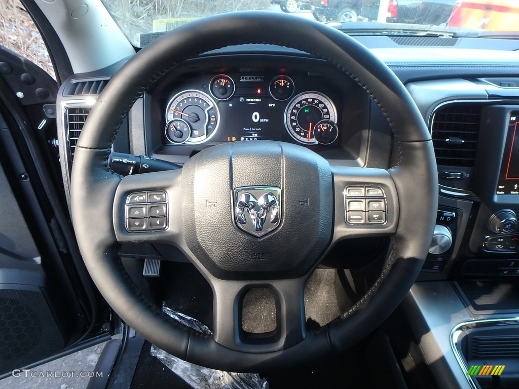 2018 1500 Sport Crew Cab 4x4 - Brilliant Black Crystal Pearl / Black photo #19