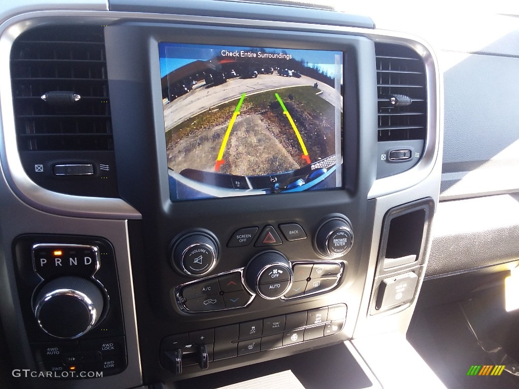 2018 1500 Big Horn Quad Cab 4x4 - Bright White / Black/Diesel Gray photo #12