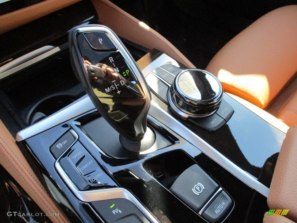 2017 5 Series 540i Sedan - Black Sapphire Metallic / Cognac photo #16