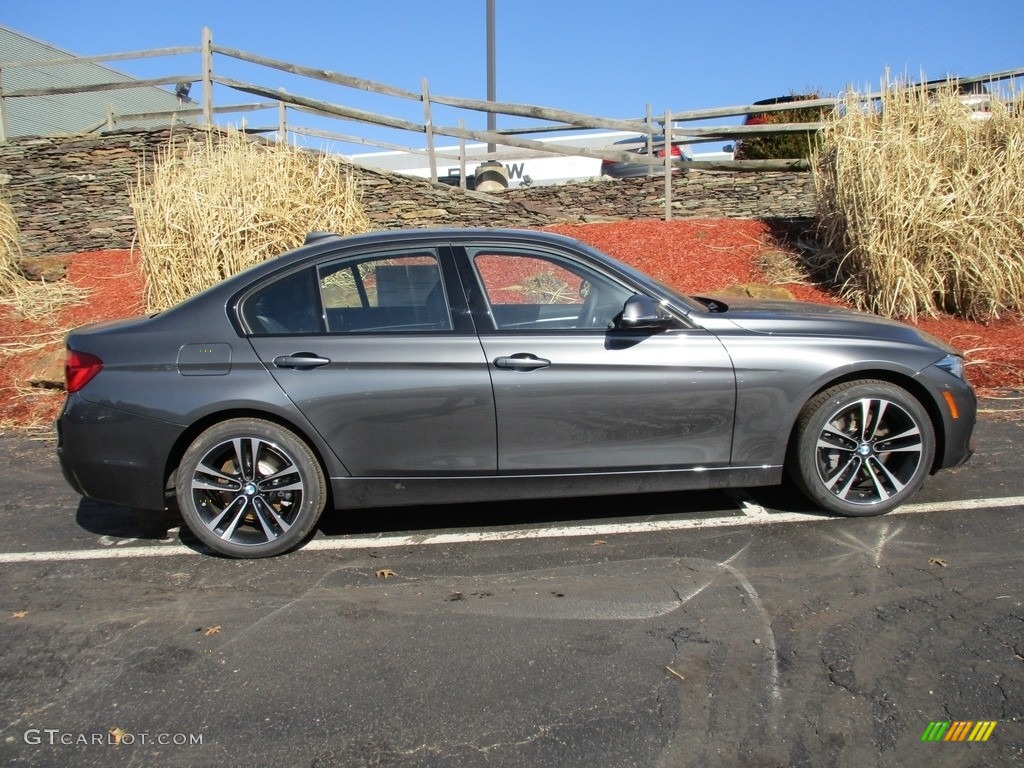 2018 3 Series 340i xDrive Sedan - Mineral Grey Metallic / Black photo #2