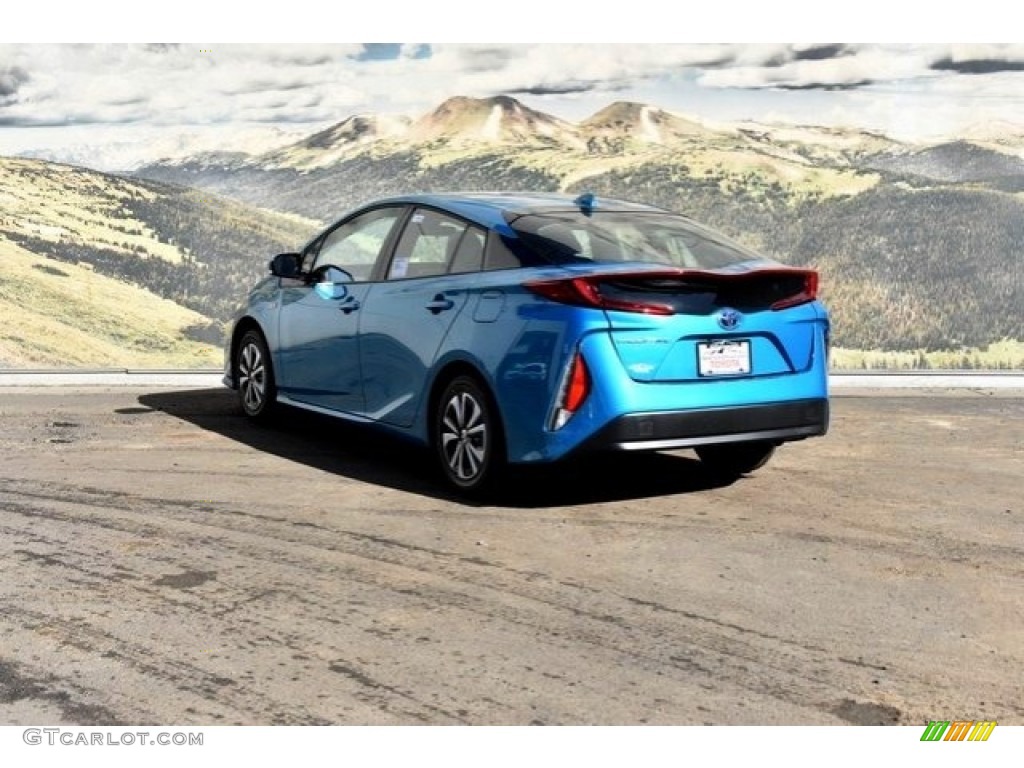 2018 Prius Prime Premium - Blue Magnetism / Moonstone photo #3