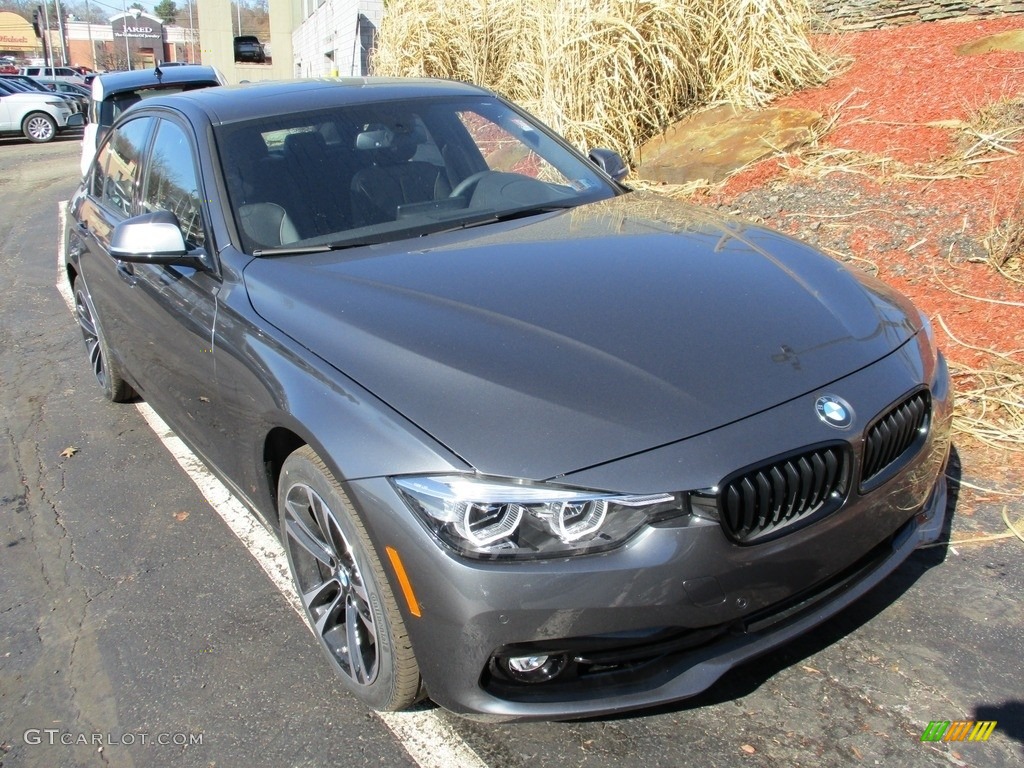 2018 3 Series 340i xDrive Sedan - Mineral Grey Metallic / Black photo #8