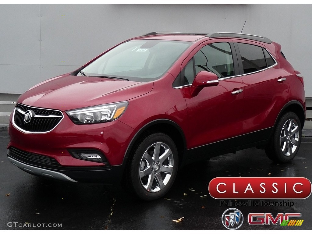 2018 Encore Preferred II AWD - Winterberry Red Metallic / Ebony photo #1