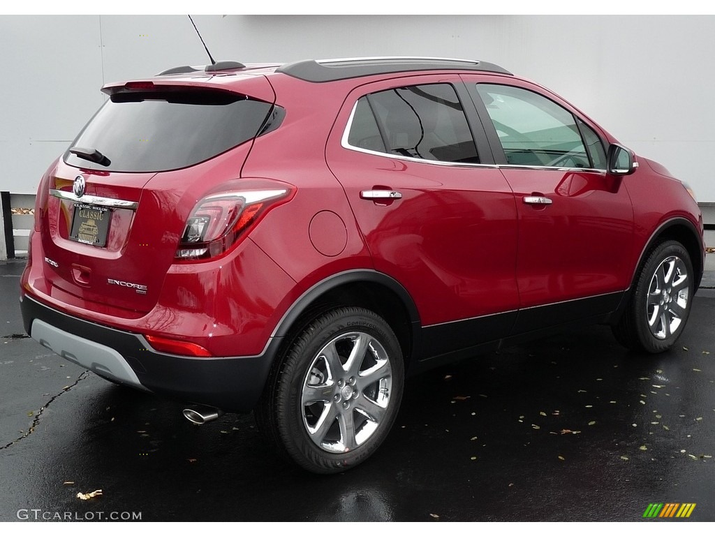 2018 Encore Preferred II AWD - Winterberry Red Metallic / Ebony photo #2
