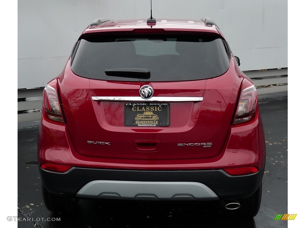 2018 Encore Preferred II AWD - Winterberry Red Metallic / Ebony photo #3