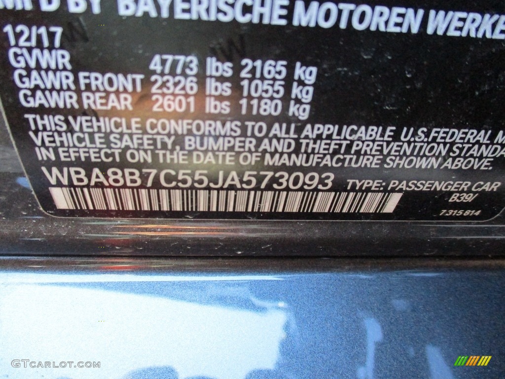 2018 3 Series 340i xDrive Sedan - Mineral Grey Metallic / Black photo #19