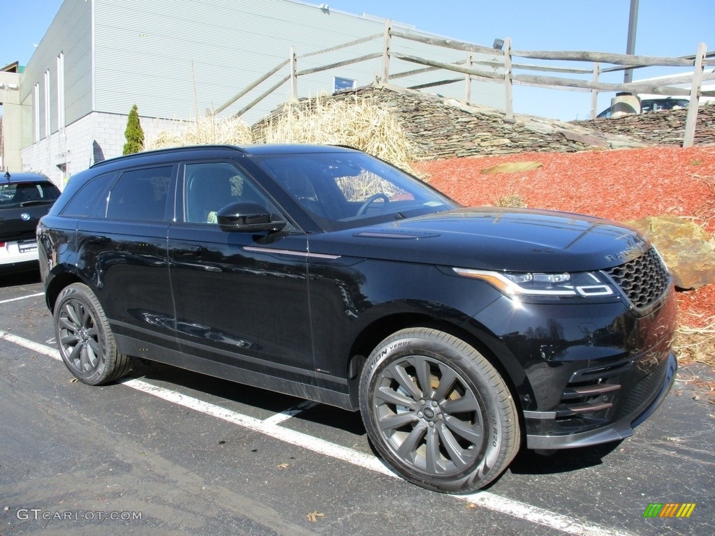 2018 Range Rover Velar R Dynamic SE - Narvik Black / Light Oyster/Ebony photo #1