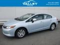 2012 Cool Mist Metallic Honda Civic LX Sedan #125683580