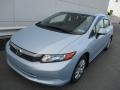 2012 Cool Mist Metallic Honda Civic LX Sedan  photo #9