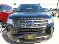 2018 Shadow Black Ford Explorer XLT 4WD  photo #2