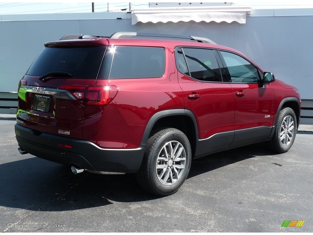 2018 Acadia SLE AWD - Crimson Red Tintcoat / Jet Black photo #2