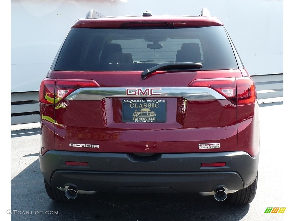 2018 Acadia SLE AWD - Crimson Red Tintcoat / Jet Black photo #3