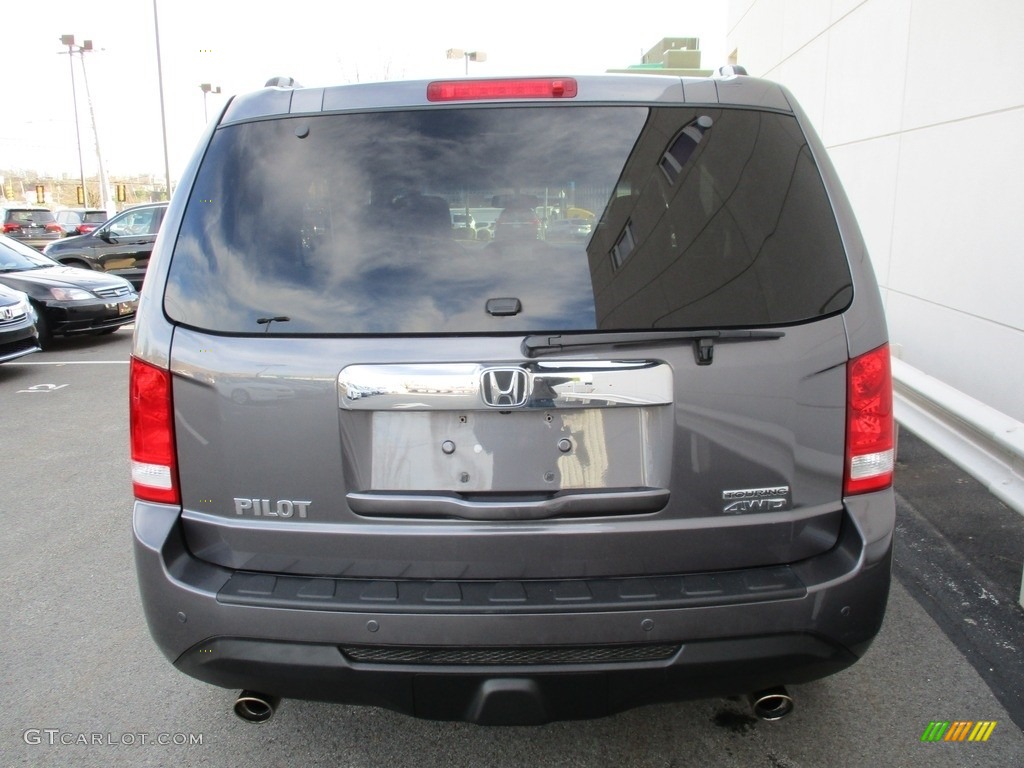 2015 Pilot Touring 4WD - Modern Steel Metallic / Black photo #4