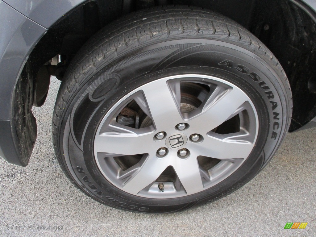 2015 Pilot Touring 4WD - Modern Steel Metallic / Black photo #6