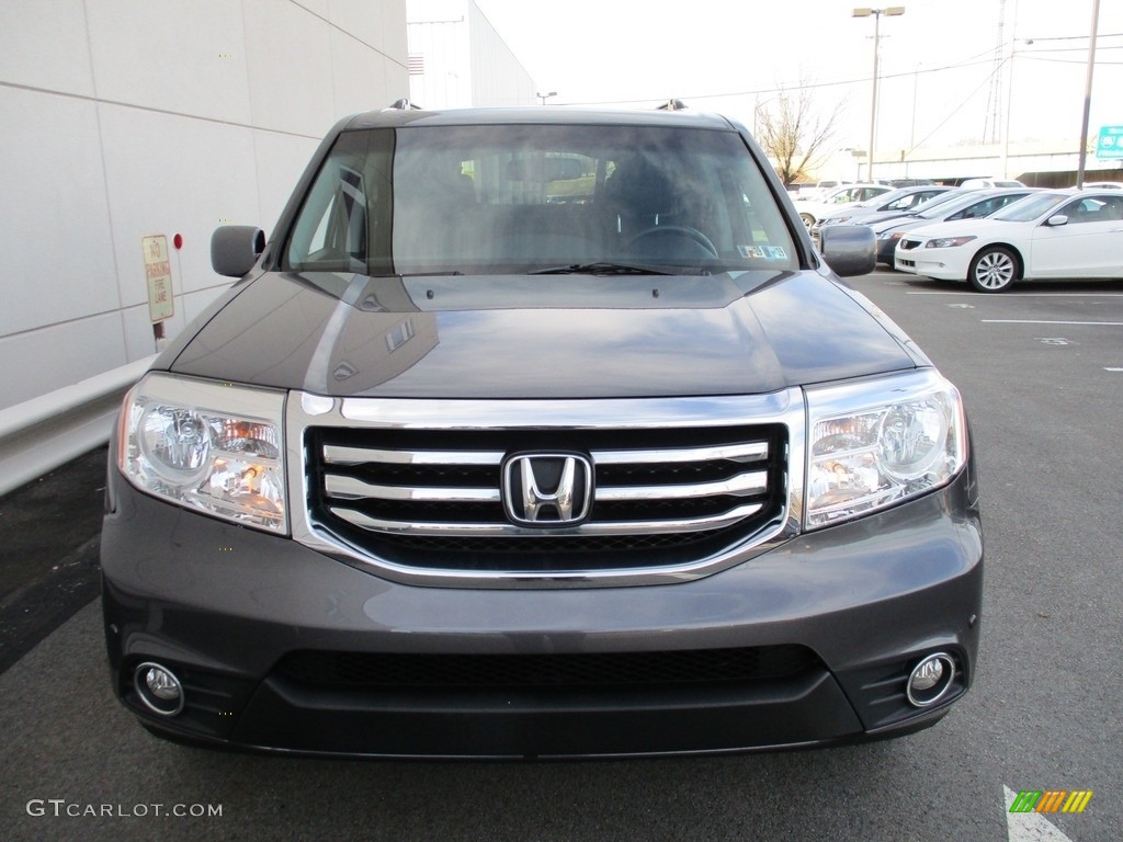 2015 Pilot Touring 4WD - Modern Steel Metallic / Black photo #8