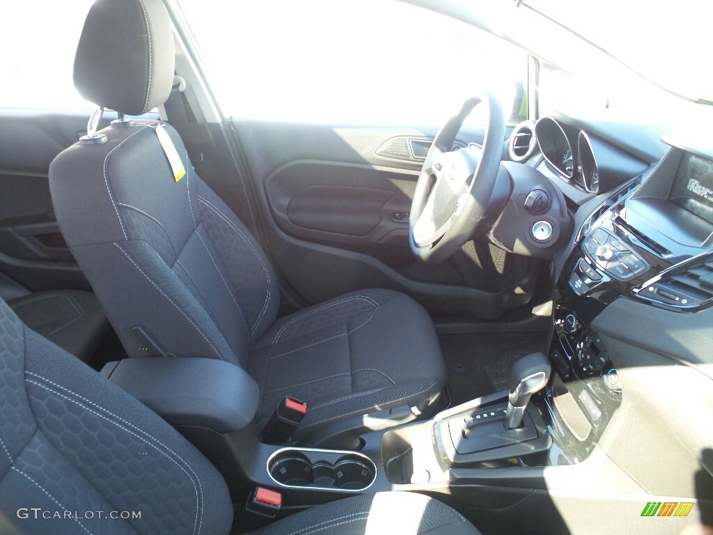 2018 Fiesta SE Hatchback - Outrageous Green / Charcoal Black photo #5