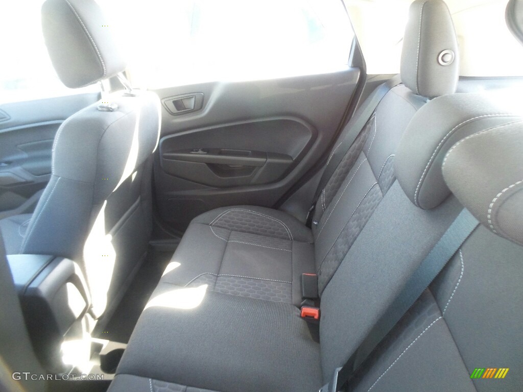 2018 Fiesta SE Hatchback - Outrageous Green / Charcoal Black photo #6