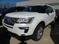 2018 White Platinum Ford Explorer XLT 4WD  photo #1
