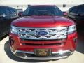 2018 Ruby Red Ford Explorer Limited 4WD  photo #2