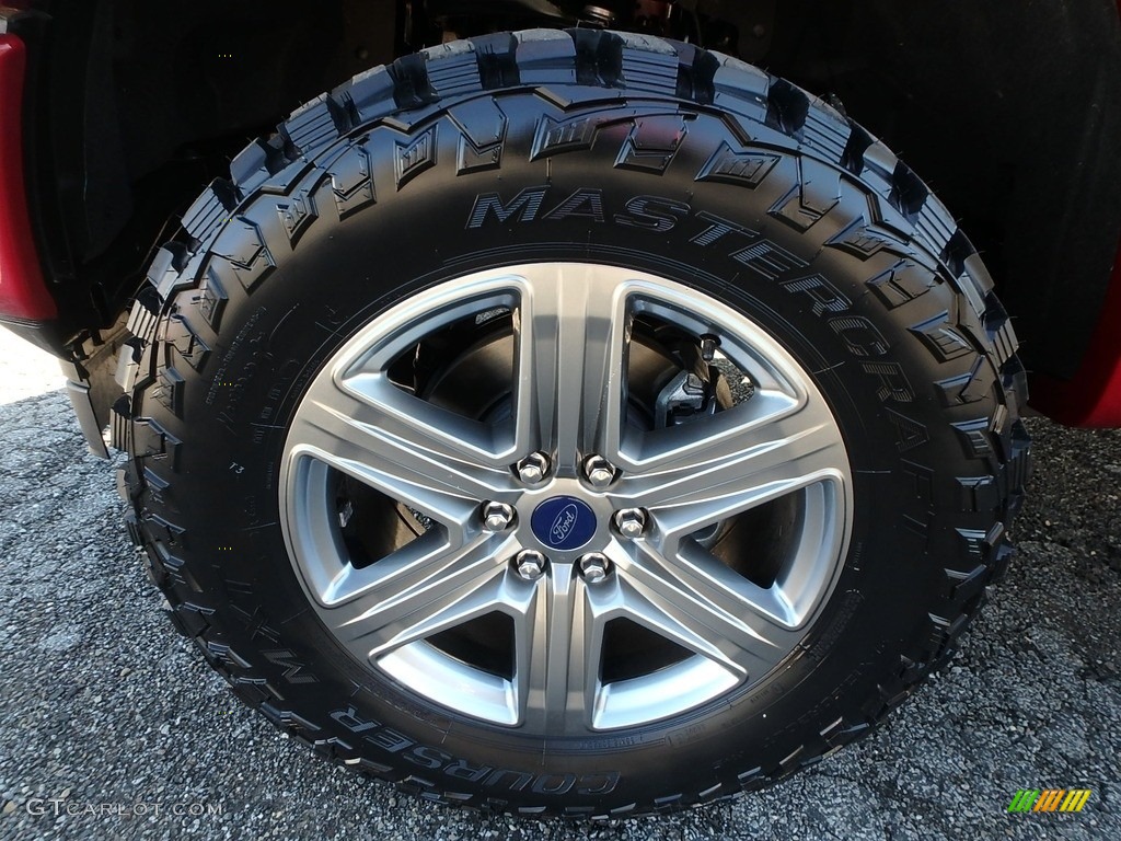 2018 F150 XLT SuperCrew 4x4 - Ruby Red / Earth Gray photo #10