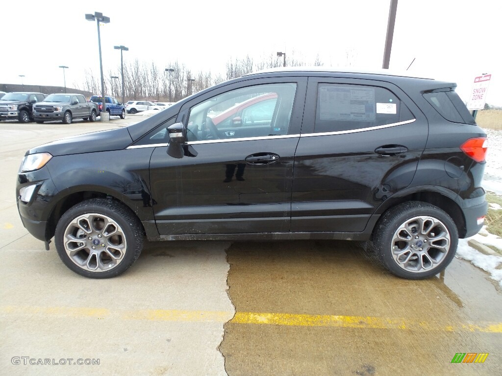 Shadow Black 2018 Ford EcoSport Titanium 4WD Exterior Photo #125692727