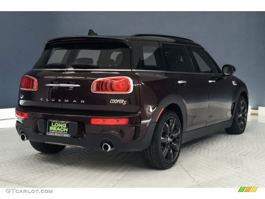 2018 Clubman Cooper S - Pure Burgundy Metallic / Carbon Black photo #34