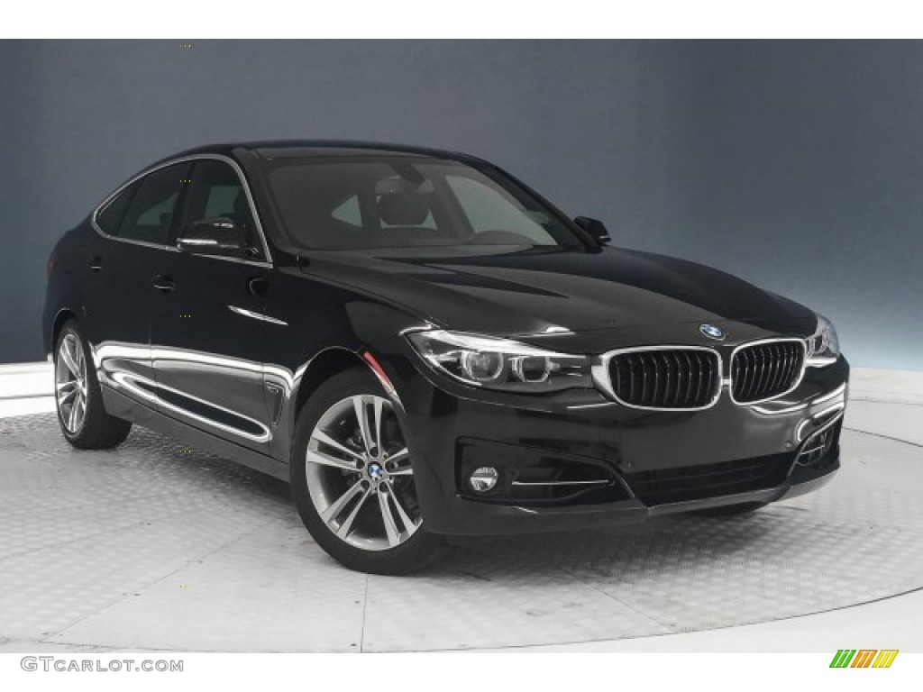 2017 3 Series 330i xDrive Gran Turismo - Jet Black / Black photo #12