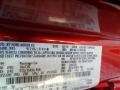  2018 Focus SE Sedan Hot Pepper Red Color Code EA
