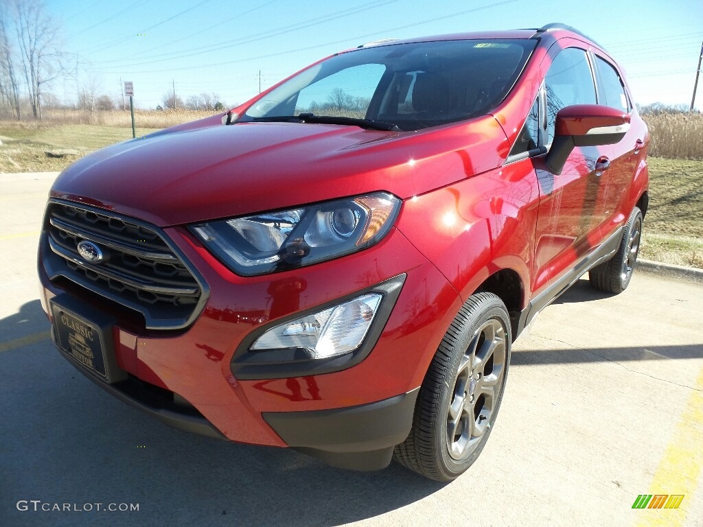 2018 EcoSport SE - Ruby Red / Ebony Black/Copper photo #1