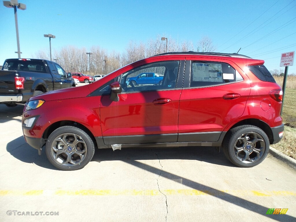 Ruby Red 2018 Ford EcoSport SE Exterior Photo #125693630