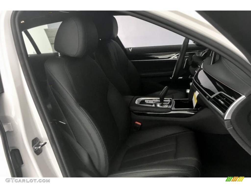 2018 7 Series 740i Sedan - Mineral White Metallic / Black photo #2