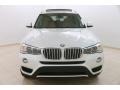 2017 Mineral White Metallic BMW X3 xDrive28i  photo #2