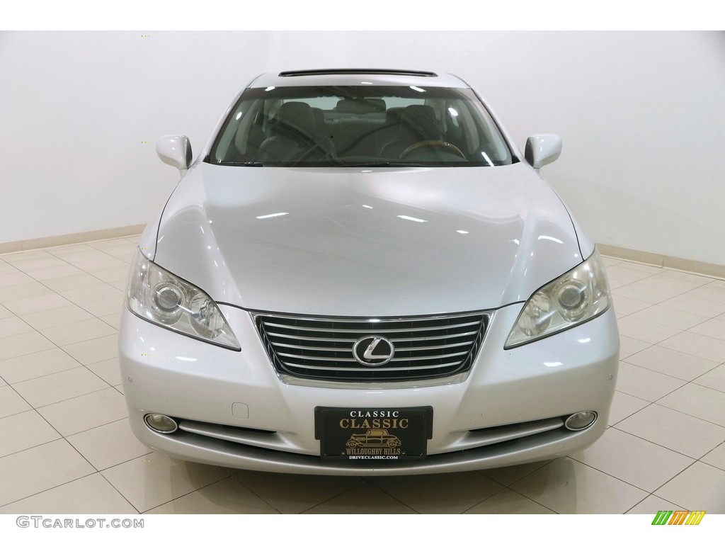 2007 ES 350 - Tungsten Silver Metallic / Black photo #2