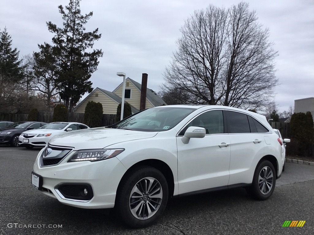 2016 RDX Advance AWD - White Diamond Pearl / Parchment photo #7