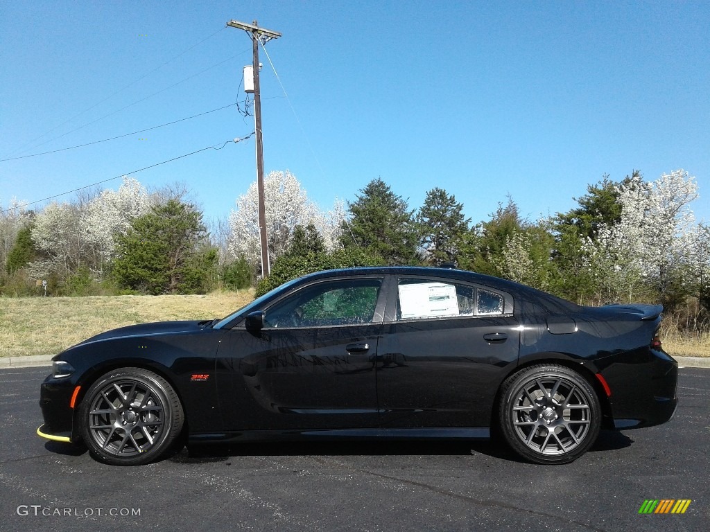 2018 Charger R/T Scat Pack - Pitch Black / Black photo #1