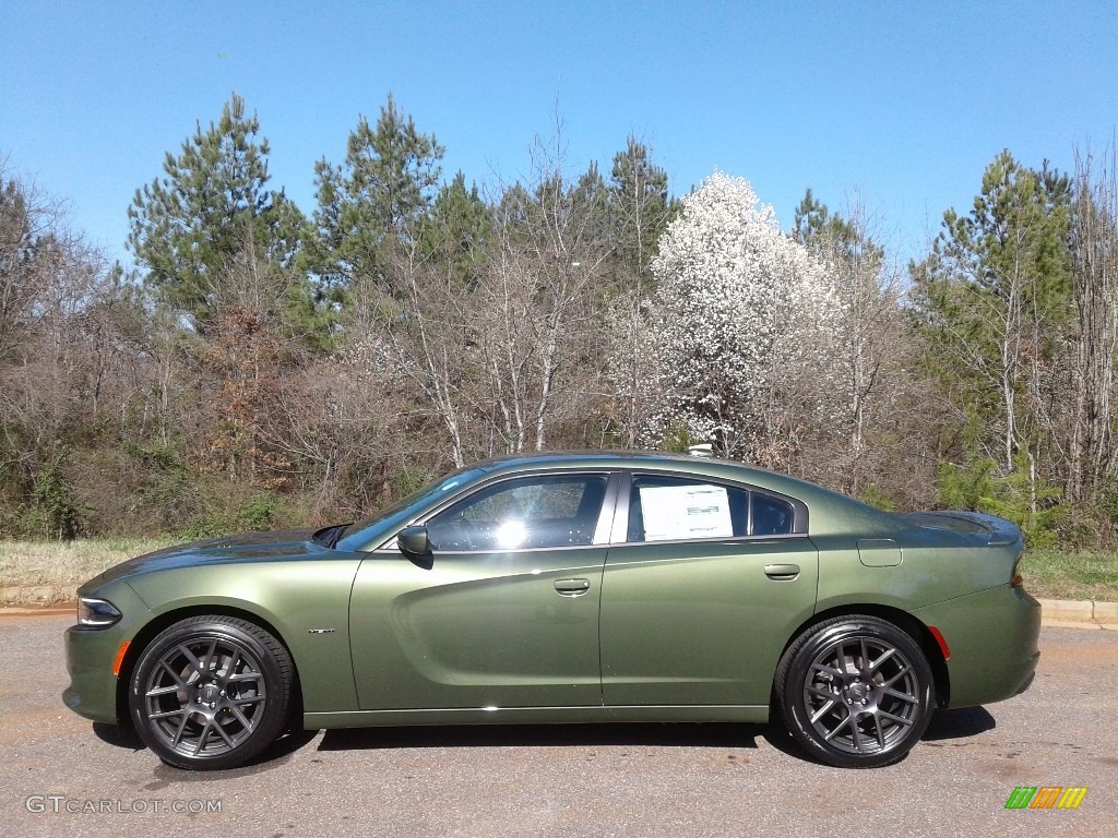 2018 Charger R/T - F8 Green / Black photo #1