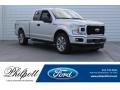 Ingot Silver - F150 XL SuperCab Photo No. 1